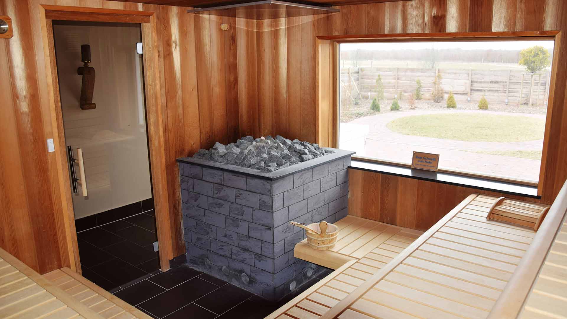 Sauna | Ferienresort Texas MV