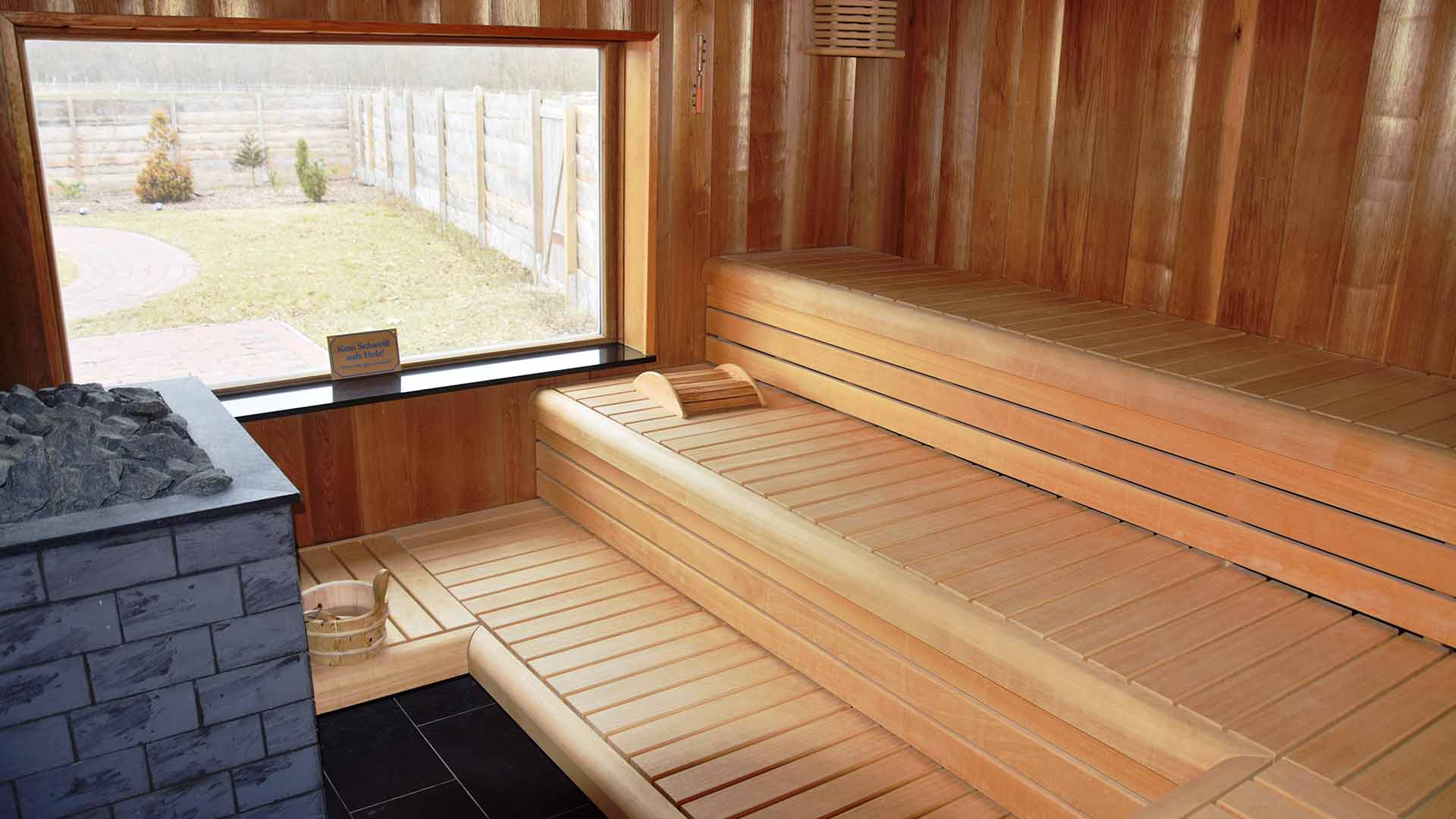 Sauna | Ferienresort Texas MV